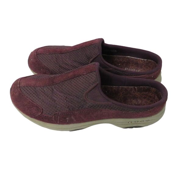 Easy Spirit Travel Time Clogs 8 N Women Purple Casual Comfortable - Picture 4 of 10